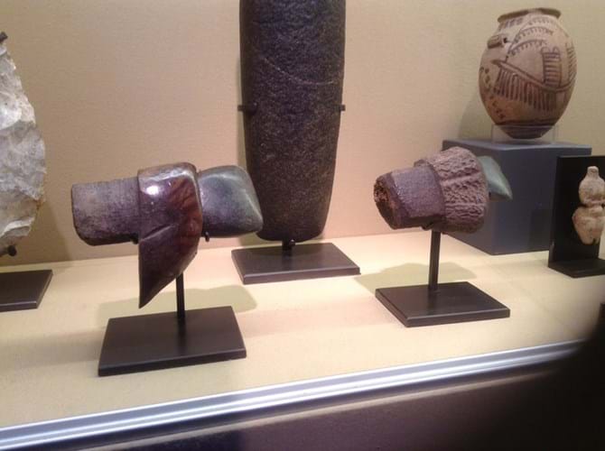 Neolithic stone axe heads