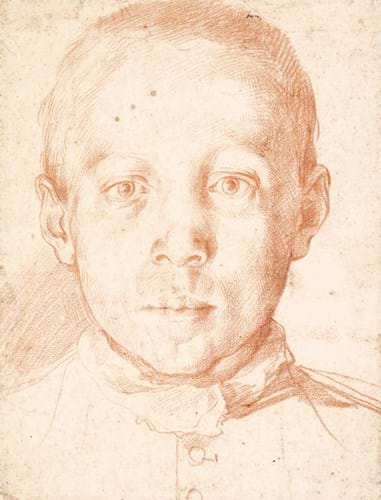 Drawing ‘attributed to Agostino Carracci’