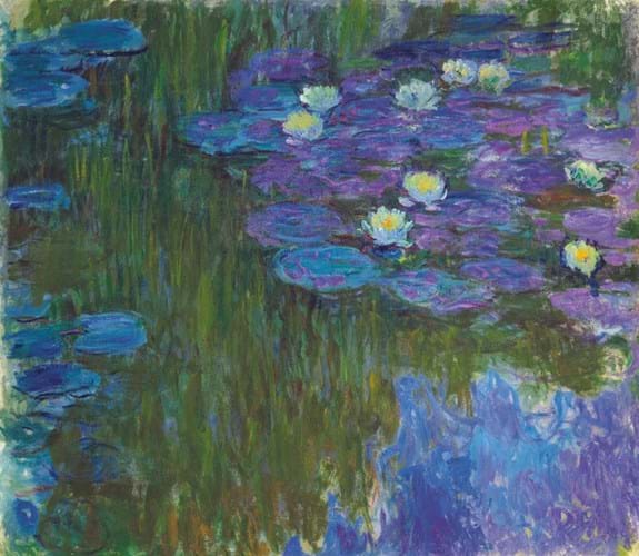 Claude Monet 'Nymphéas en fleur'