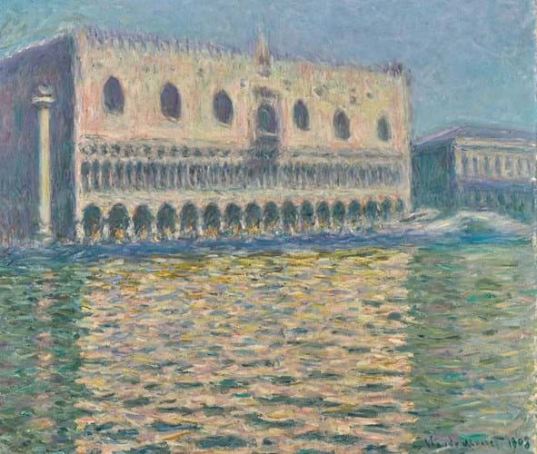 Claude Monet's Le Palais Ducal