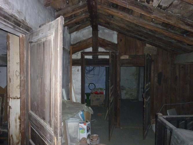 The attic where the 'Toulouse Caravaggio' was found