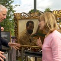 Rupert Maas and Fiona Bruce on the BBC's Antiques Roadshow