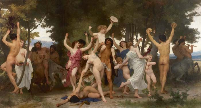 ‘La Jeunesse de Bacchus’ (Youth of Bacchus) by William-Adolphe Bouguereau
