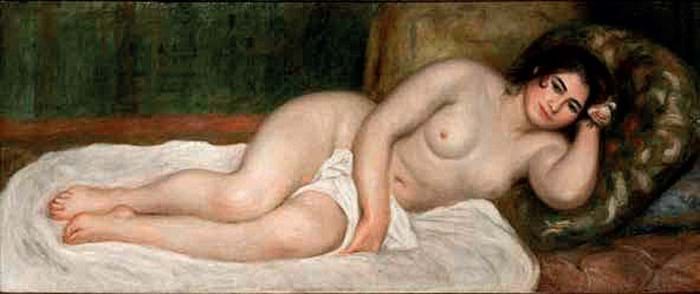 ‘Femme nue couchée (Gabrielle)’ by Pierre-Auguste Renoir