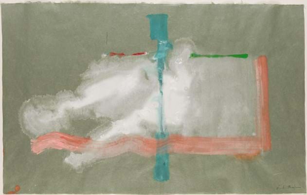 Helen Frankenthaler acrylic abstract