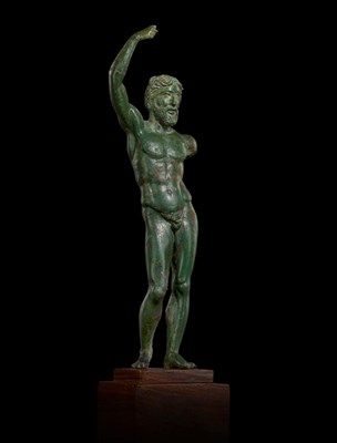Greek bronze of Zeus