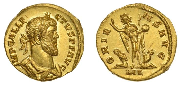 Roman gold coin