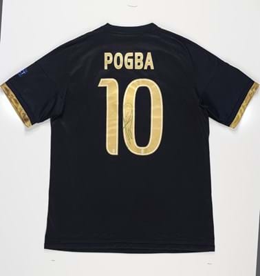 Juventus shirt worn by Paul Pogba