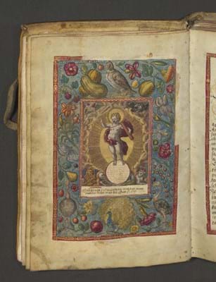 Manuscript prayer book 