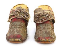 Georgian ladies shoes step up to four figures at Stroud Auctions