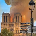 The fire at Notre-Dame in Paris