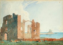 Lindisfarne watercolour by Alfred Heaton Cooper sells at over 10-times estimate