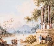 Affordable art: Three works sold for under £1700 including a Charles D'Oyly watercolour