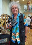 Queen's Brian May turns up the stereos