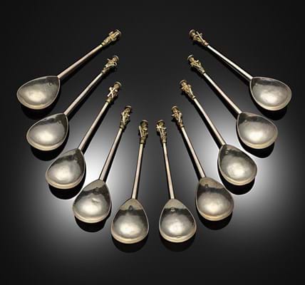 Silver apostle spoon