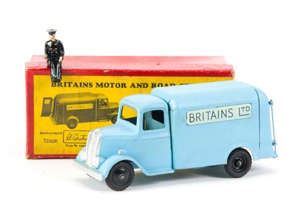 Britains boxed set light goods van