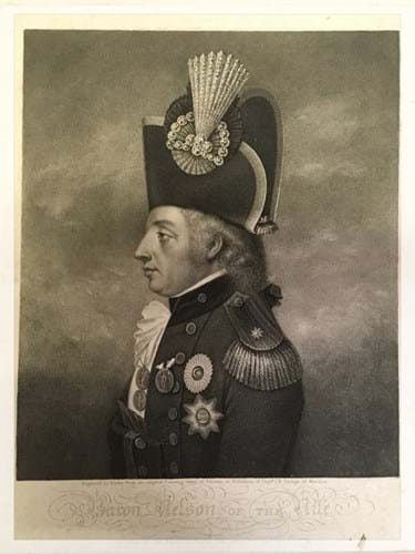 ‘Baron Nelson of the Nile’ (after Burke)