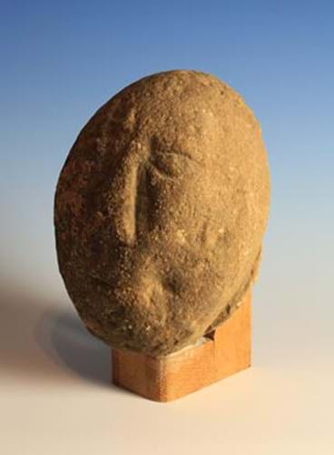sandstone head