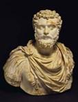 Bust depicts a short-lived Roman emperor Didius Julianus
