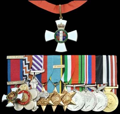 Dambuster Les Munro's medals