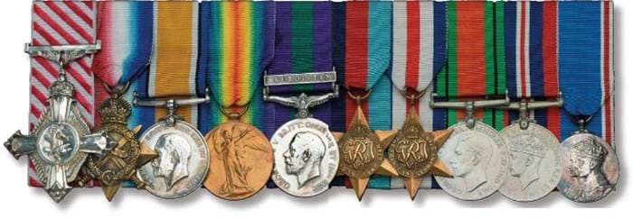 Air Chief Marshal Sir Ralph Cochrane's medals
