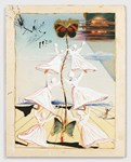 Salvador Dali Christmas card designs on sale this summer