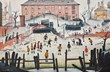 ‘A Cricket Match’ by LS Lowry