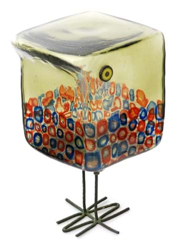 Pulcini glass bird