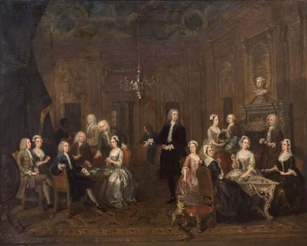 The Wollaston Family by Hogarth 2