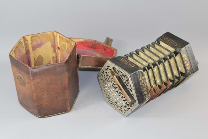 A concertina by Charles Jeffries