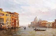 Affordable art: Three works sold for £800 or under including Bernard Finegan Gribble maritime work