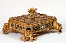 The web shop window: Sicilian giltwood casket from Anthony Outred 