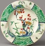 Early Worcester plate among ceramics offered at 'A Collectors’ Paradise' in London