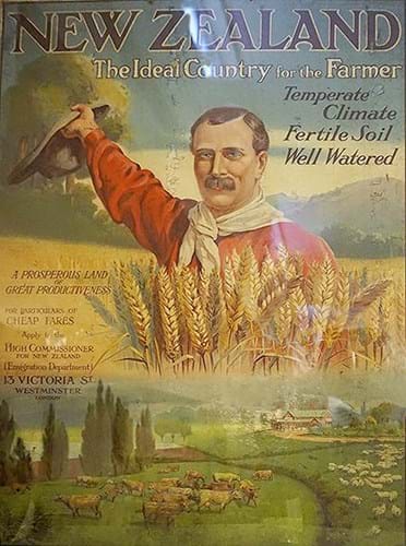 ‘The Ideal Country for the Farmer’ poster