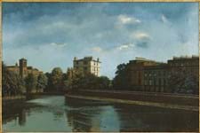 Algernon Newton view of Regents Canal offered by Abbott and Holder