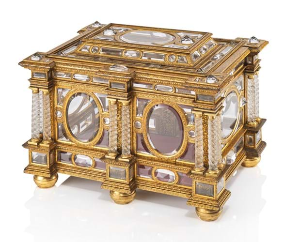 Venetian casket – £600,000 at Christie’s. 