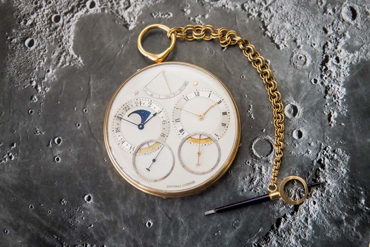 1982 Space Traveller I, a George Daniels pocket watch