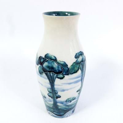 Moorcroft Macintyre ‘Hazeldene’ landscape vase