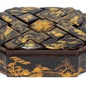 Chinese lacquer workbox