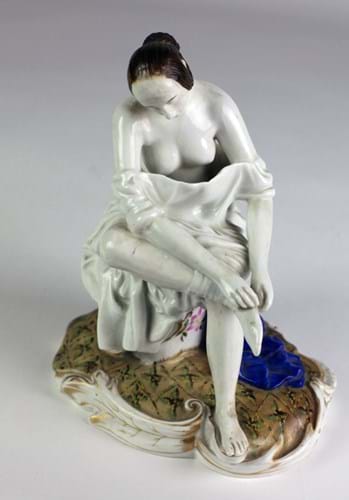 Porcelain figure by Francis Gardner