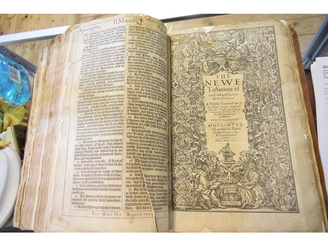 Second edition of the King James Bible 