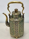 Thai silver tea kettle bid to triple estimate at Leicestershire auction