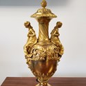 Louis XVI gilt bronze vases