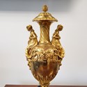  Louis XVI gilt bronze vase
