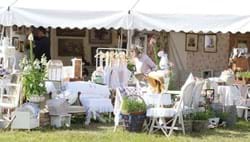 Exhibitors prepare for Vintage on the Green event taking place in West Sussex 