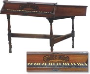 The sound of a William and Mary spinet sold for £5500 in Islington