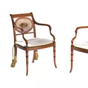 Antique elbow chairs