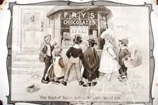 Fry's advertising sign sold for £5500 at Lindsay Burns auction