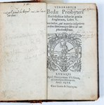 Bede reprint prized for illustrious provenance