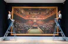 Commons goes ape for Banksy auction record